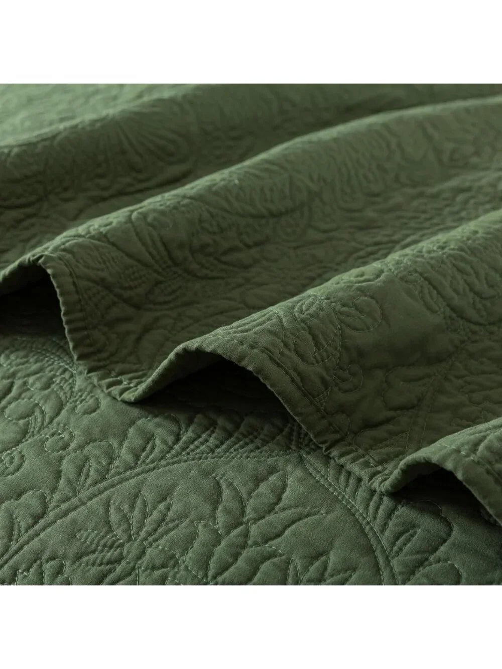 Lightweight King Quilt Set - 3 Piece Reversible Microfiber Bedspread for